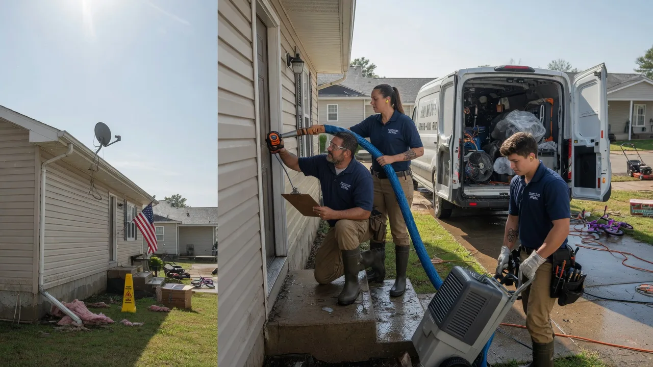 Ceiling Water Damage Restoration in Guyton, GA near me